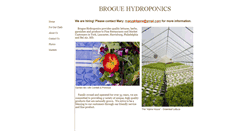 Desktop Screenshot of broguehydroponics.com